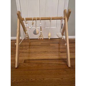 Wooden Baby toy bar